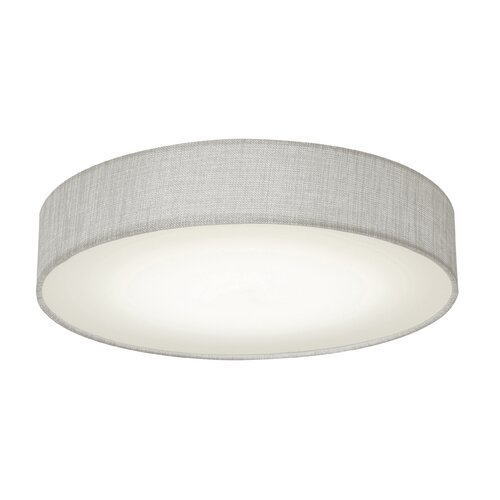 Ebern Designs Raasch Fabric Led Flush Mount & Reviews 