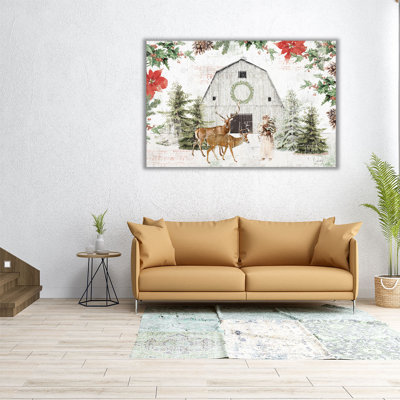 «Wooded Holiday I», reproduction d'art sur toile