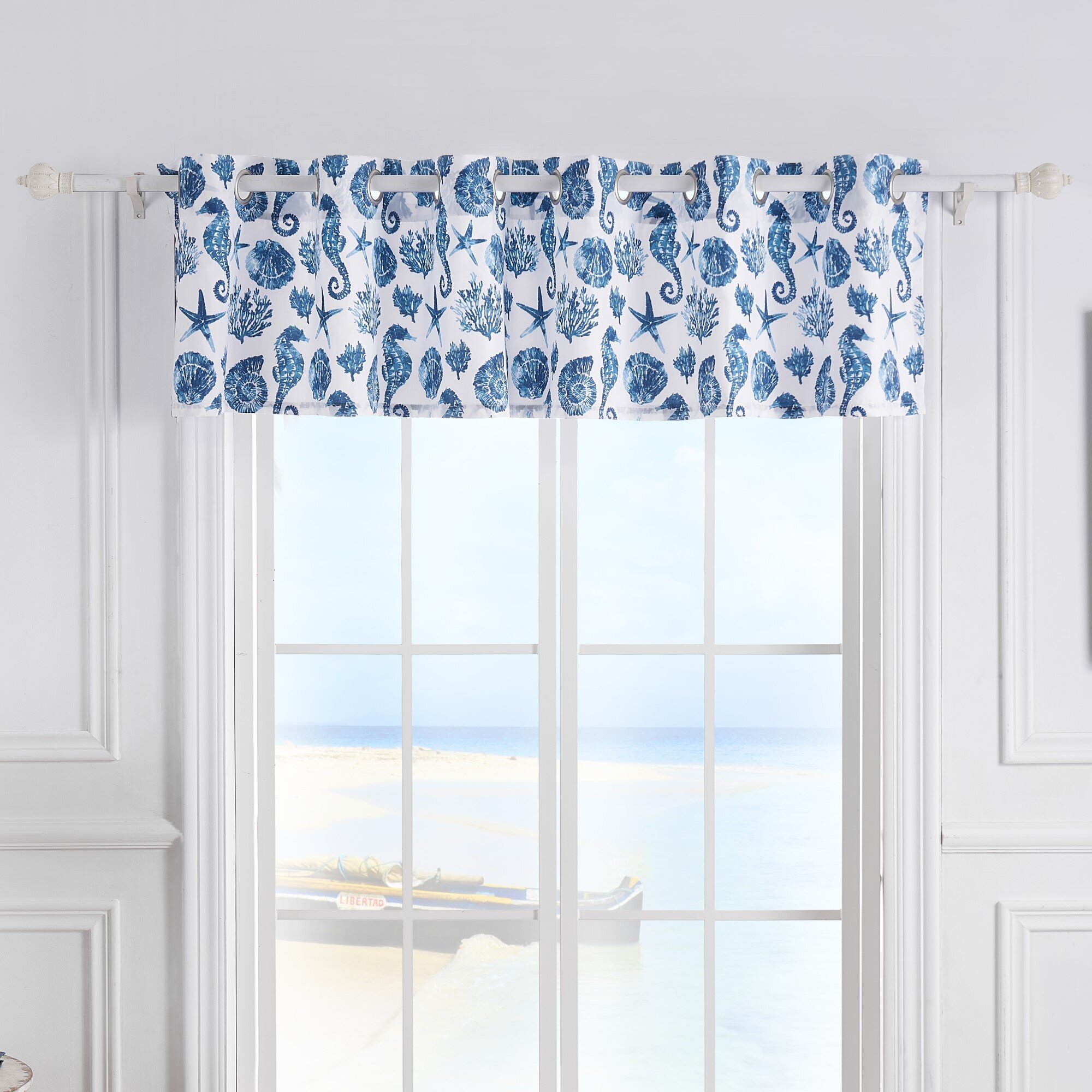 Dovecove Veneto Tailored 84'' W Window Valance in & Reviews | Wayfair