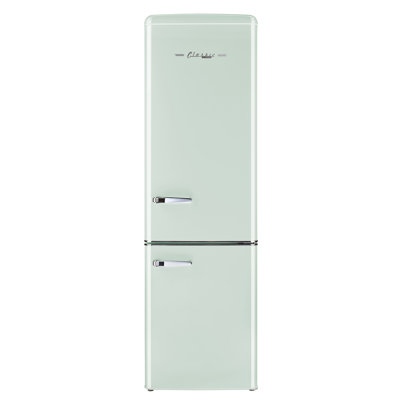 Classic Retro 21.6" Manual Defrost 8.7 cu. ft. ENERGY STAR Certified Bottom Freezer Refrigerator