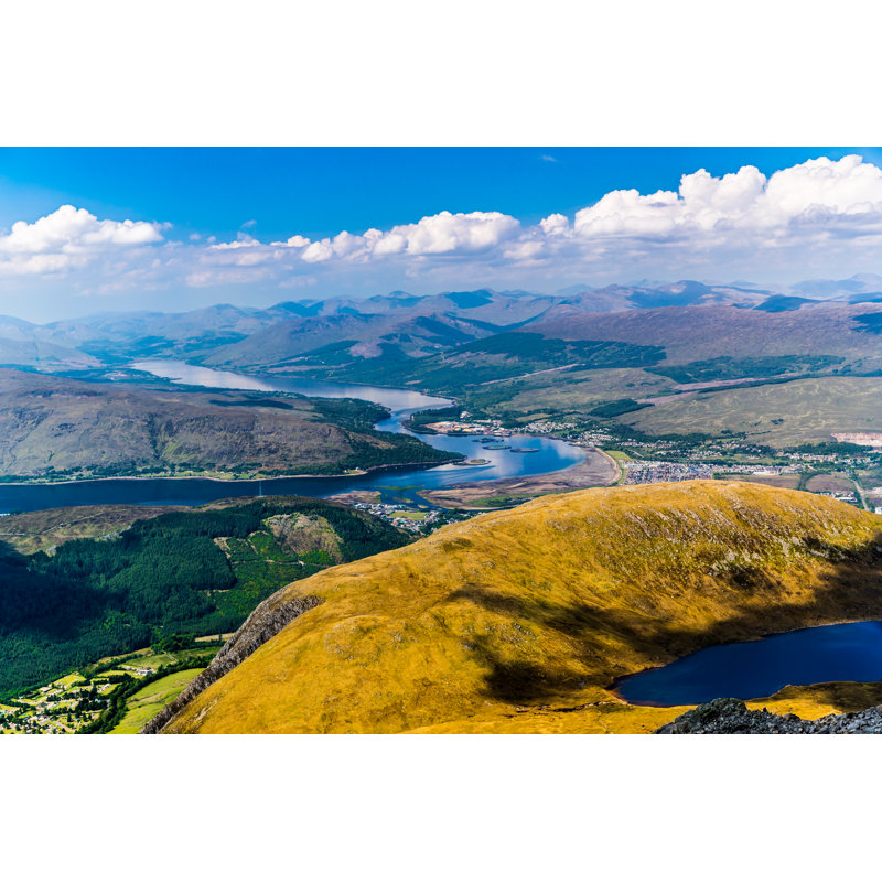 Ben Nevis View by Lucentius - Wrapped Canvas Print