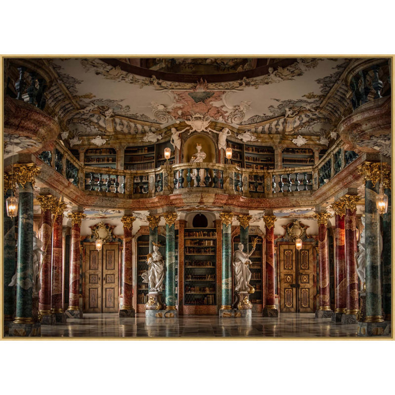 Ancient Library Print by Odekerken, Peter