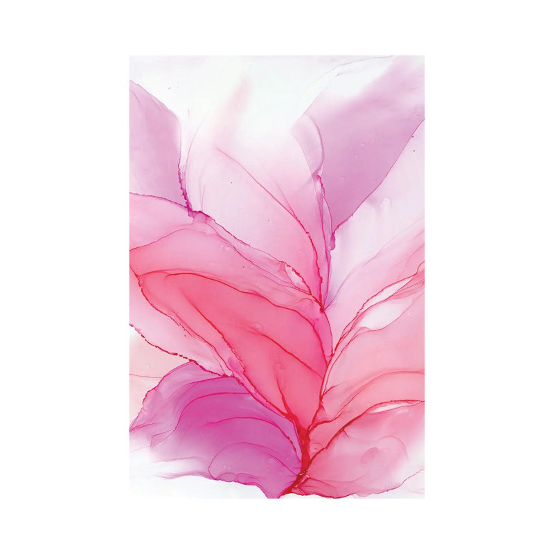 Pink Bloom - Wrapped Canvas Art Prints - Wrapped Canvas Gallery-Wrapped Canvas Giclée, 30.48cm H x 20.32cm W