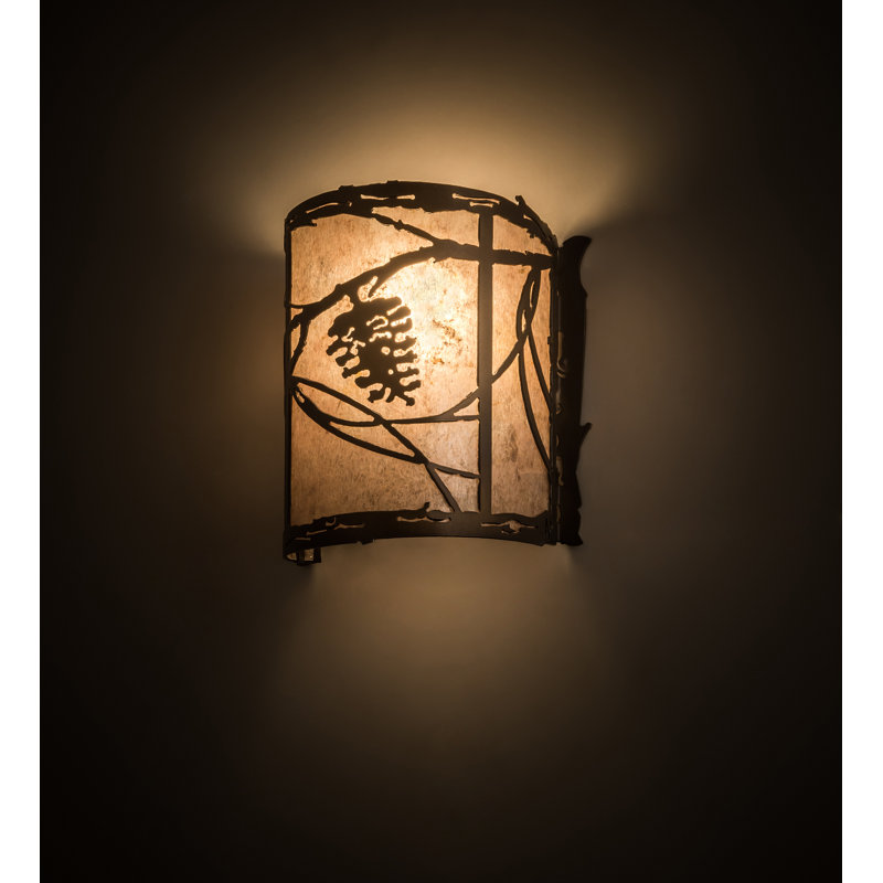 1 - Light Flush Mounted Sconce