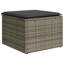 Ensemble de canapé de patio avec coussins 2 pièces vidaXL-228124602-228124600