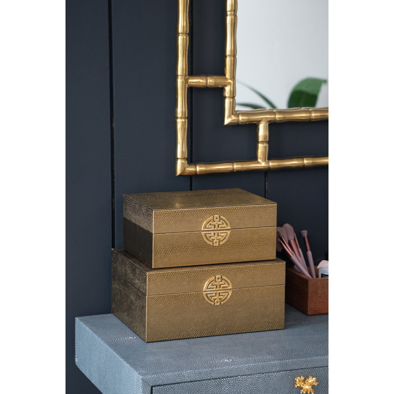 2 Piece Decorative Box Set
