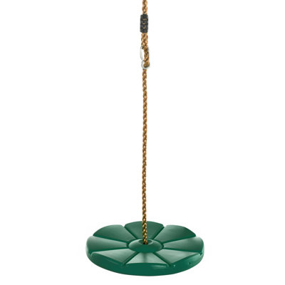 Balançoire à disque avec corde réglable Machrus Swingan Cool - entièrement assemblée - vert menthe