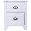 Malachi 38cm W Solid + Manufactured Wood Bedside Table-1682005936