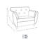 Hoxton Upholstered Chair And A Half-116121081-116121079
