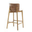 Ensemble de 2 chaises de bar en bois Pari