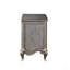 Table de chevet antique finition champagne
