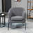 Bihter Boucle Barrel Chair-93464987
