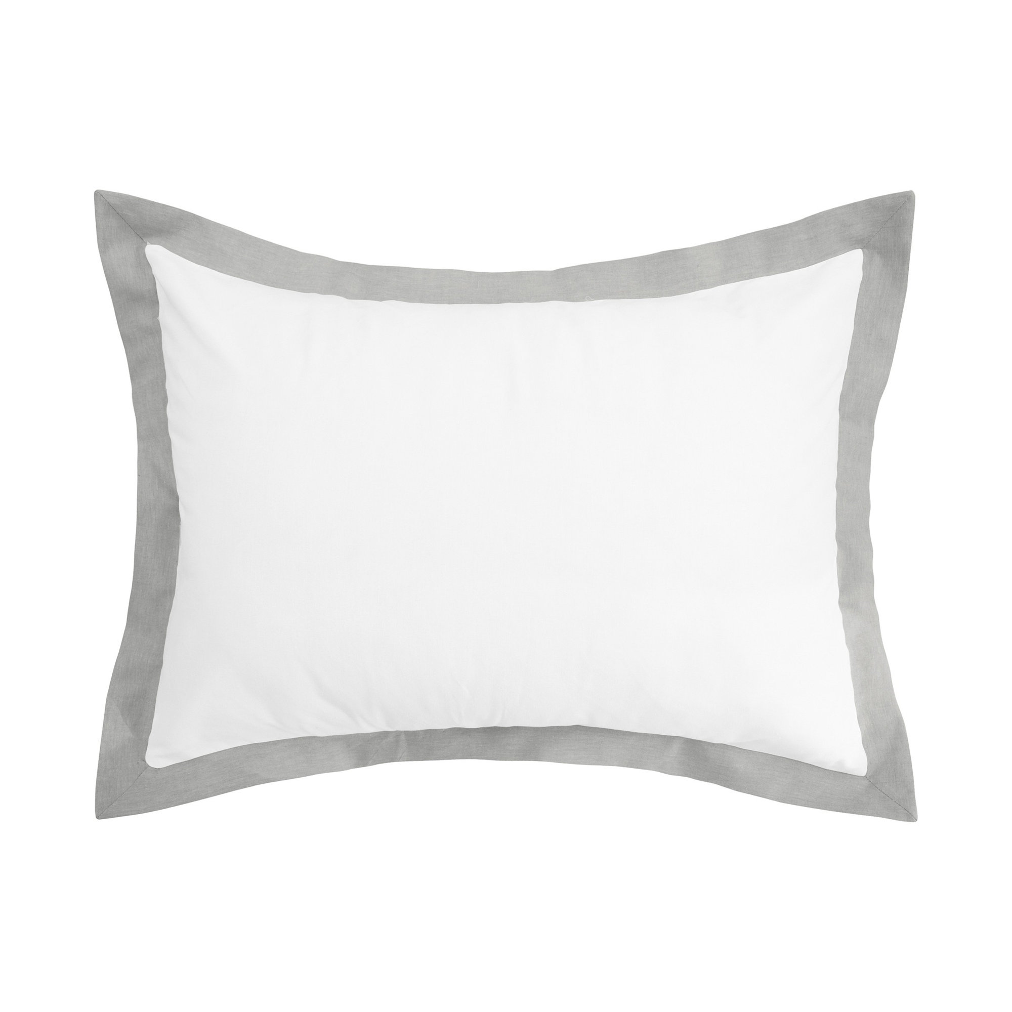 Farmborough Cotton Blend Sham, Standard, Dove