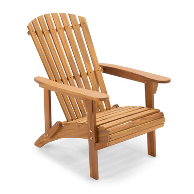 Hudson Wooden Adirondack Garden Chair
