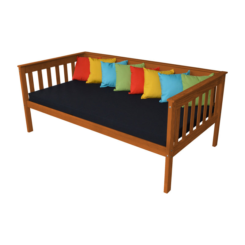 Sharo Solid Wood Daybed, Unfinished, Full