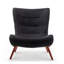 Bertita Upholstered Accent Chair with Footstool-751082239