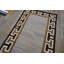 Antique Greek Key Running Dog Design Native American Navajo Flat Weave Rug