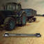 Arbre à cardan, arbre à cardan 1-3 / 8 po, tracteur à 6 cannelures, outil rond-100531235