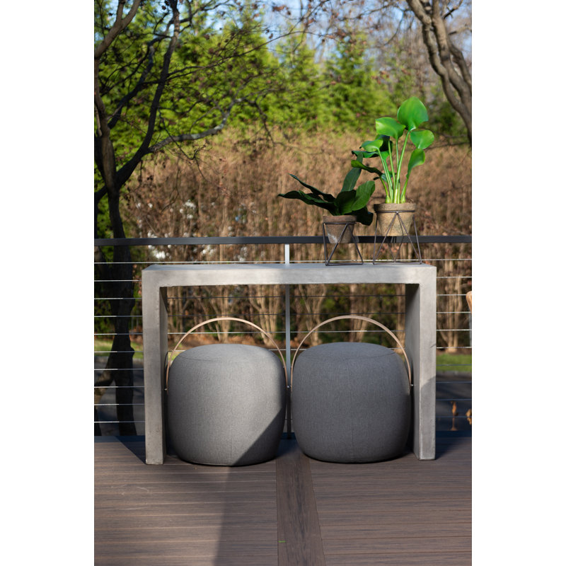 Lionel Rectangular Outdoor Buffet & Console Table , 47'' in. W 16'' in. D