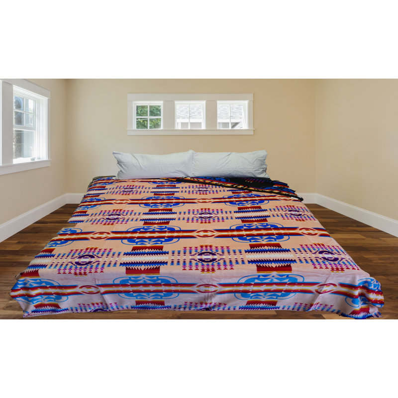 Couverture en flanelle Tribal Southwest, Double