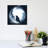 The Crow and Its Moon by Barruf - Wrapped Canvas Graphic Art Print-1361124774