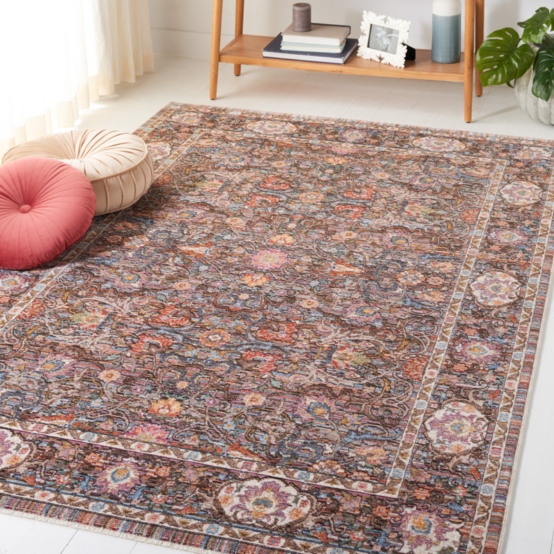 Crimson Performance Oriental Rug, Rectangle 5' x 7'