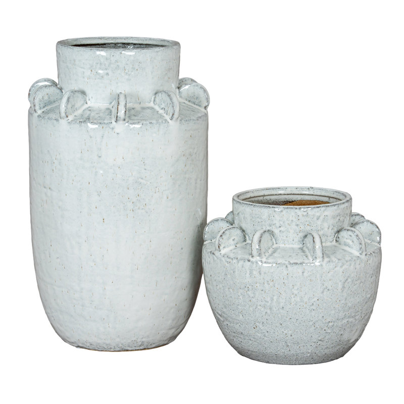 Catheline Handmade Ceramic Table Vase, 22cm H x 23cm W x 23cm D
