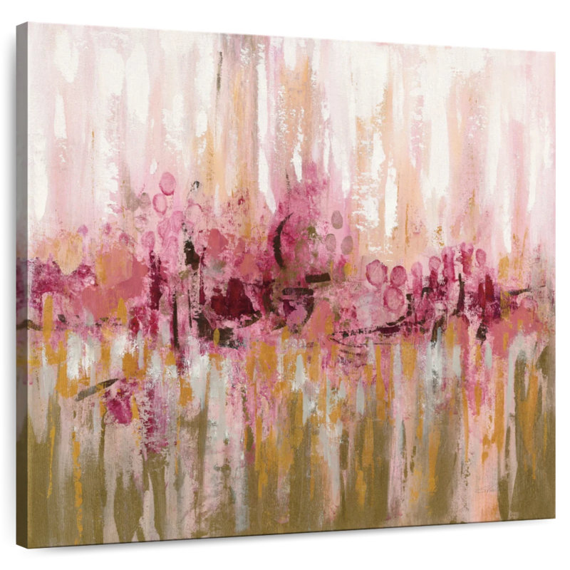 Pink Reflections, 36" H x 36" W