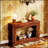 47 Inches Wooden Console Table, Narrow Long Sofa Table For Living Room And Entryway, Rustic Farmhouse Design