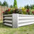 Rectangle 421Ft Silver Metal Planter For Growing A Wide Range Of Plants, Herbs, And Vegetables - Easy To Build Raised Planting Flowers, Assembly-1156212691-1156212689