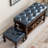 Entryway Leather Upholstered Shoe Storage Long Bench-111867425