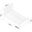 Lit plateforme en bois massif avec lit gigogne Boling par Harriet Bee-204829292-134855718