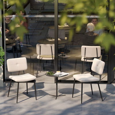 Chaise de salle à manger rembourrée Palomo