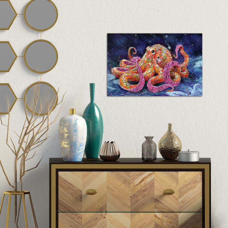 Poisonous Bubblegum by Black Ink Art - Print on Canvas, Wrapped Canvas, 66.04 cm H x 45.72 cm W x 1.91 cm D