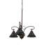 Tiffany 3 - Light Chandelier