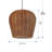 Hatsu 1 - Light Dome Pendant-234698330