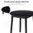 Round Table, All Solid Wood, Can Sit 2-4 People Diameter 31.5 Inches-1971413740
