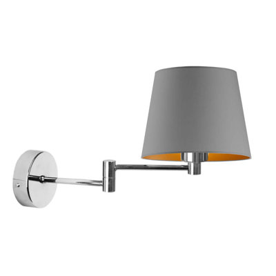 Surratt Steel Swing Arm Sconce
