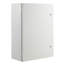 Boîte de jonction électrique pour l'extérieur, 16,93 po x 12,99 po x 7,09 po, boîtier de boîtier électrique en plastique ABS avec loquet en acier inoxydable, IP67 étanche à la poussière pour les projets électriques extérieurs