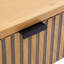Console Table In Black/Natural Wood Effect Finish