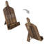 34.4 cm H Solid Wood Book Stand