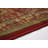 Traditional Medallion Red Low Pile Runner Rug