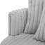 Fauteuil demi-tonneau surdimensionné Mindy