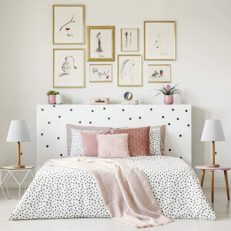 Ensemble de lampe de table 16,9 "brun
