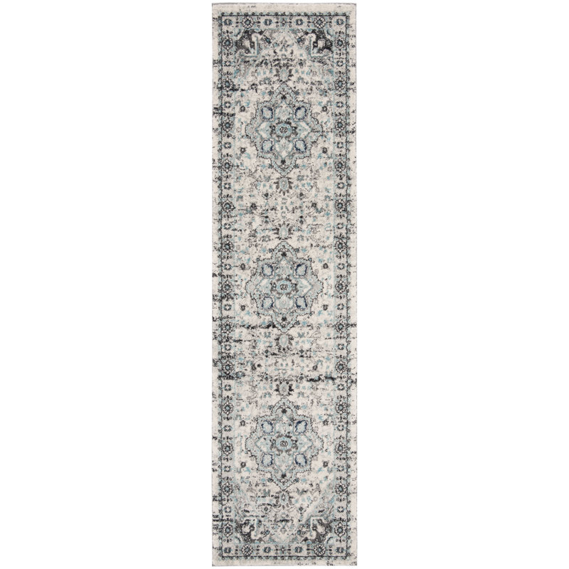 Provincetown Oriental Hand Woven Area Rug, Runner 61 x 244 cm