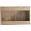 Lavabo de salle de bain mural avec lavabo et armoire latérale, porte à fermeture en douceur-308550894