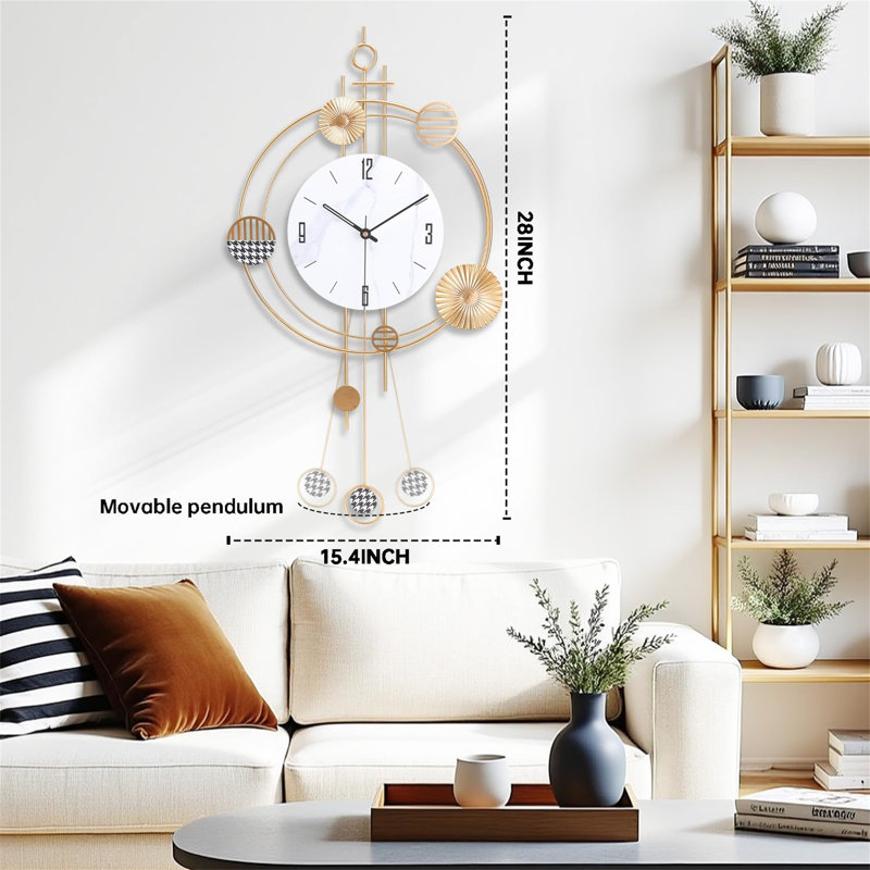 Metal Wall Clock