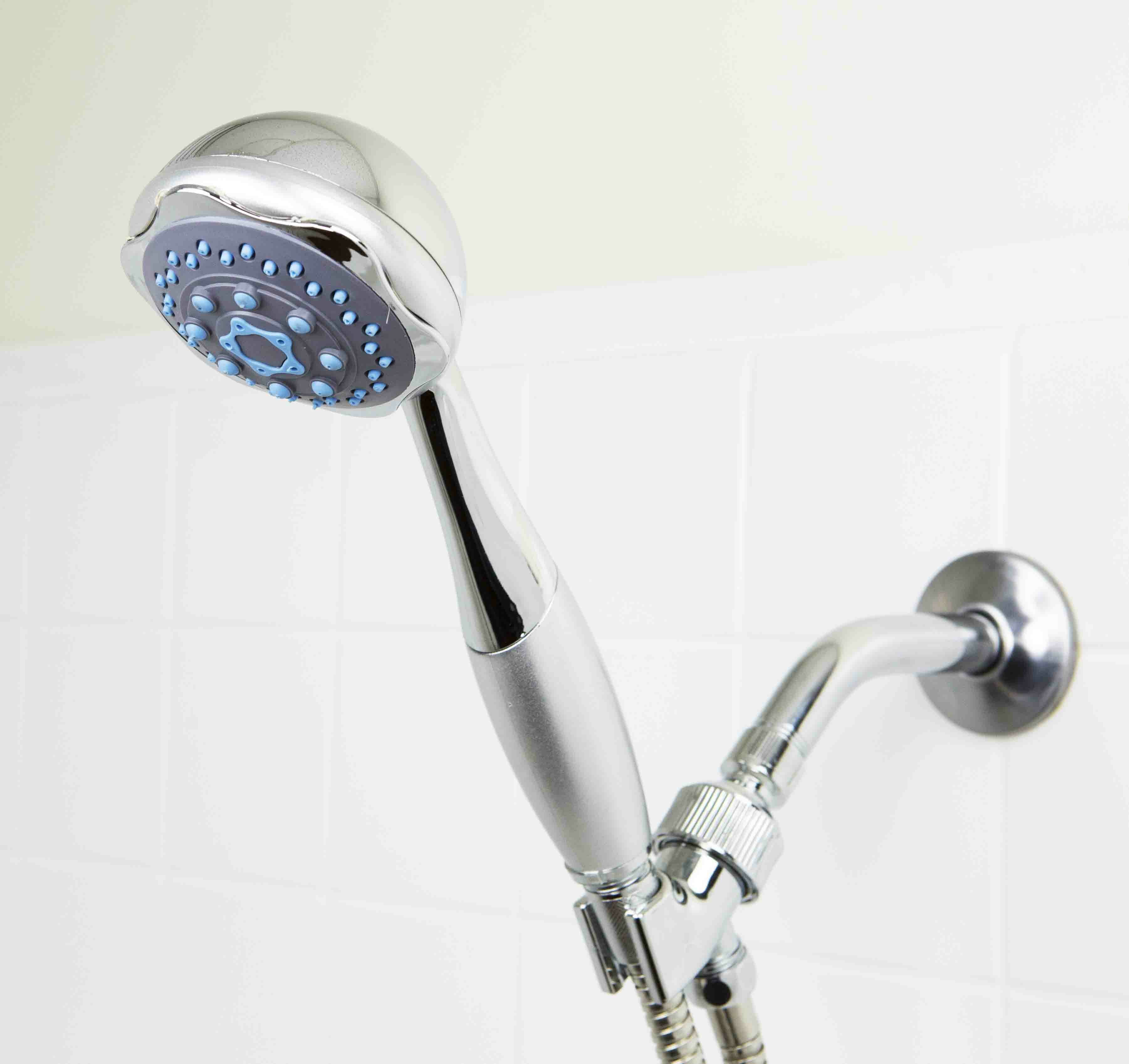 PowerSpa 4-Setting Deluxe Hand Shower, Chrome 