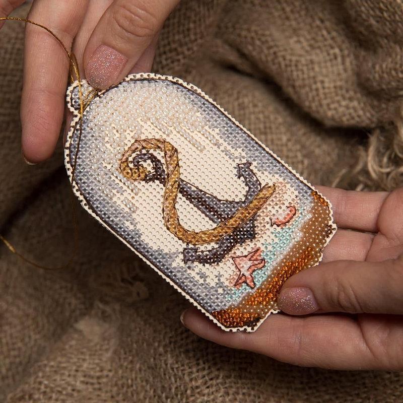 Kit de broderie au point de croix compté T-88C Crystal Art « À la recherche des trésors »