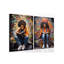 2 Piece Wrapped Canvas Wall Art